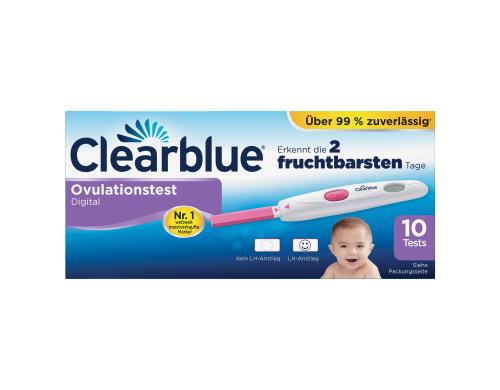 Clearblue Ovulationstest 10er 99% Zuverlässigkeit