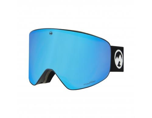 MowMow Goggle Stealth Farbe Rahmen: Schwarz, Farbe Glas: Blau