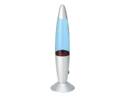 EGLO LED Tischleuchte 3000K Lava silber/blau/rot