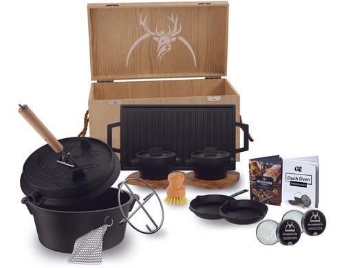 Eingebrannter Holz-Set 15-teilig