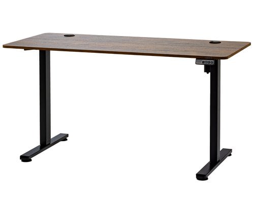 onit Büro-/Gaming-Tisch Ergo vintage elektr. höhenverst., 1 Platte 140x60cm