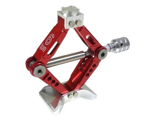 Absima 1:10 Aluminium Scherenwagenheber rot