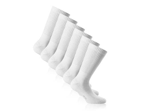 Sport White, Grösse 43 - 46, 3er-Pack