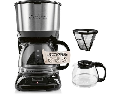 Barista Kaffeemaschine 1.25l 750W, mit LCD-Display