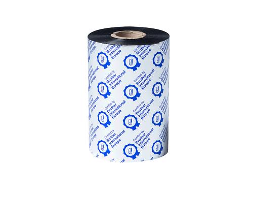 Brother Farbband für Thermo Transfer, 110m, Standart Wachs/Harzband Schwarz, 450m