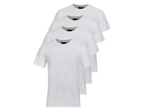Switcher 4er-Pack Unisex T-Shirt Max Weiss, M