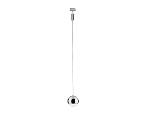 Paulmann URail LED Pendel Capsule II 1x6W Chrom matt/Chrom 230V Met/Kst dimmbar