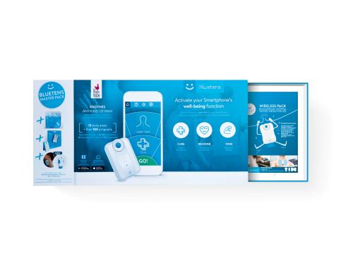 Bluetens Master Pack inkl. Reisebox, Gürtelclip und kabellos