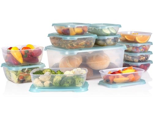 Alpina Vorratsdosen- Set, 13 Stück 2x1150ml,2x1000ml,1x6800ml,8x500ml