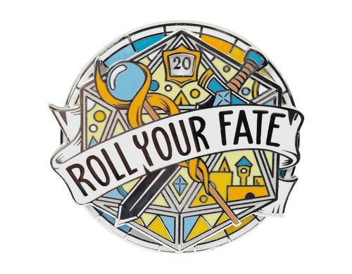 Anstecker Roll Your Fate Spinner