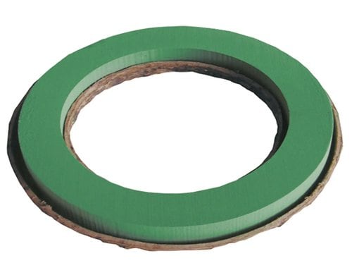 Optiflor Steckschaumring/-kranz Ringo Leit 46cm Durchmesser, für Nassblumen