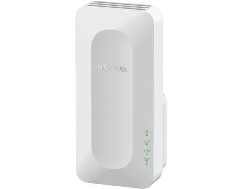 Netgear EAX12: AX1600 WLAN 6 Mesh Extender 4-Stream WiFi 6 Mesh Extender, weiss