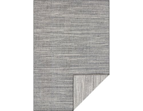 Elle Decoration In & Outd. Teppich Mèlange 100% Polypropylen, 120x170 cm, Silver