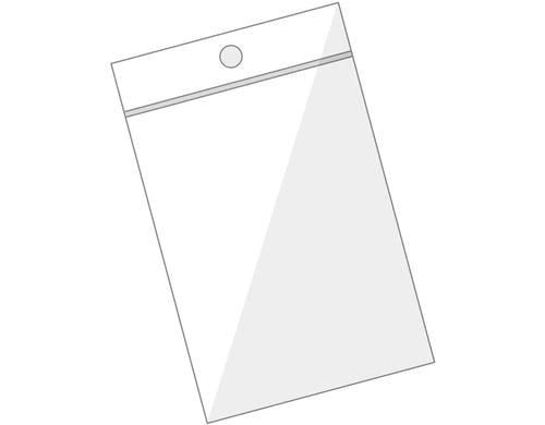 BüroLine Pressverschluss-Beutel, 10 Stk 40 x 60 mm
