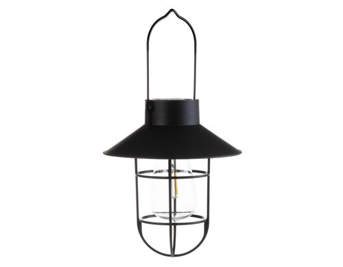 COCON Solar-Laterne schwarz mit Akku