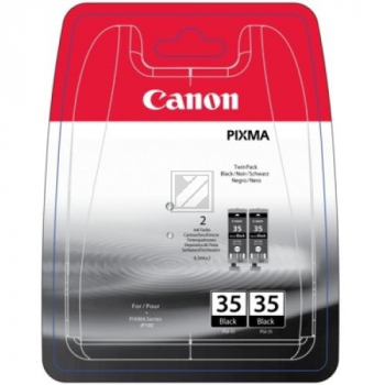 Canon Tinte PGI-35, 2 Stk Multipack schwarz, 2 Stück