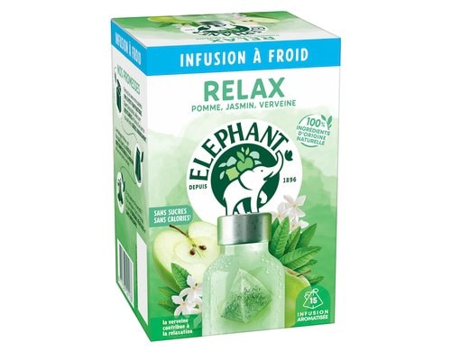 Eléphant Cold Infusion a Froid Relax 15 Stück