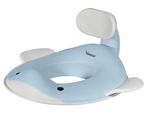 Kindsgut Toilettenaufsatz Wal Hellblau