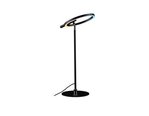 LED Schreibtischleuchte Odila Tunable Wh White 650lm 10,4W Schwarz matt, Chrom