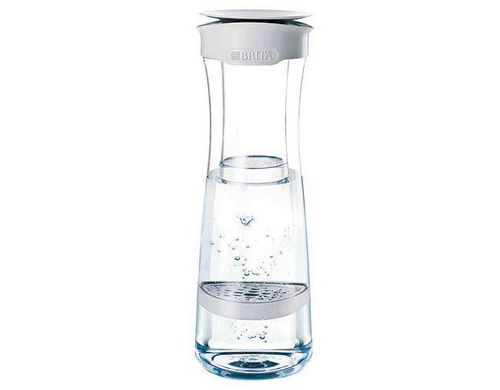 Brita Tischwasserfilter Fill&Serve grau Fassungsvermögen Wasserkaraffe: 1.3 Liter