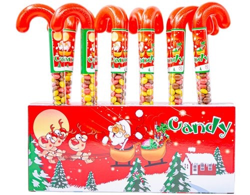 Candy Cane mit Schokolinsen 90 g