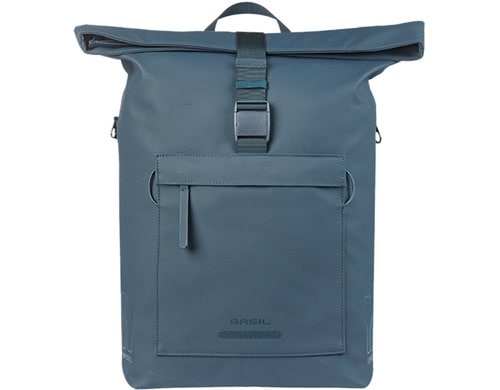 Basil Brooklyn MIK Hooks 17L navy Gepäckträgertasche, 40x32x14cm