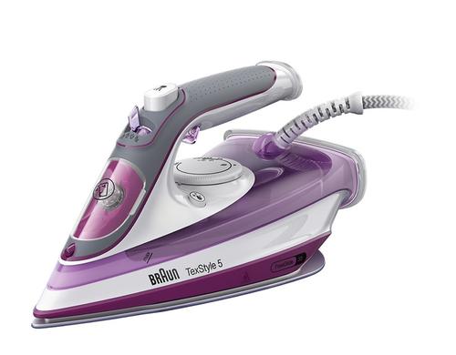 Braun Dampfbügeleisen TexStyle 5 SI5034VI violett, 2400 W, 300 ml Wassertank