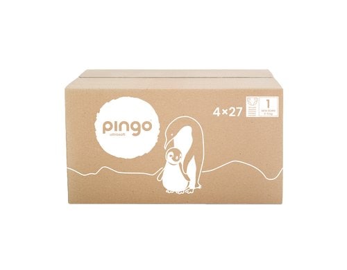 Pingo Windeln Multipack 1 New Born 2-5 kg / 108 Stk.