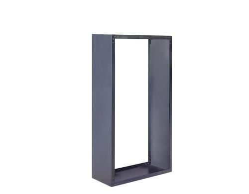 Kaminholzregal Metall schwarz 120 x 170 cm