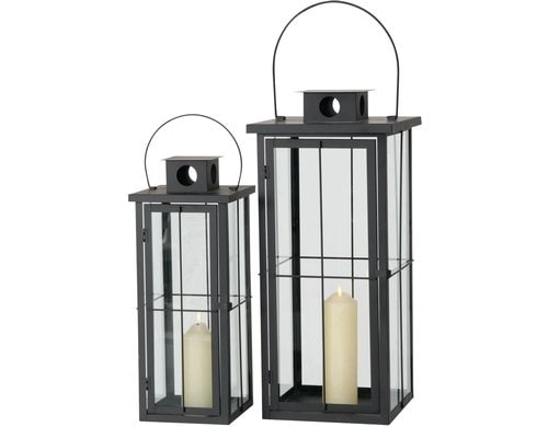 Boltze Laterne Arizona 2-teiliges Set