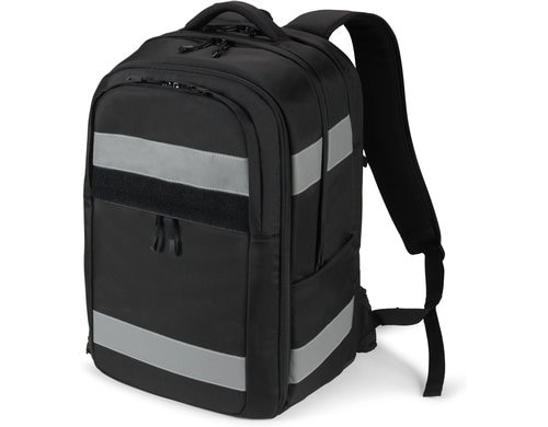 DICOTA Rucksack Reflective 32-38 Liter P20471-06-V2, schwarz,