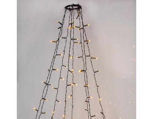 Star Trading Baummantel Golden 8x2m LED 360, Outdoor