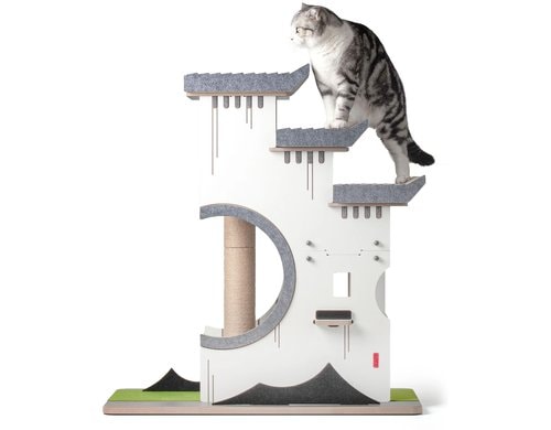 CanadianCat Kratzmöbel Château Tatzberg 89 x 38 x 90 cm