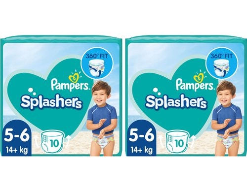 Pampers Splashers Gr. 5-6 Tragepack, 2 x 10 Stück