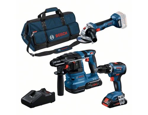 18V Profi Set VGSR 18V-45+GBH 18V-22+2x4