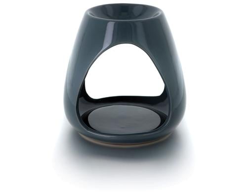 balthasar Duftlampe aus Keramik Grau, 13x12.5 cm (HxD)