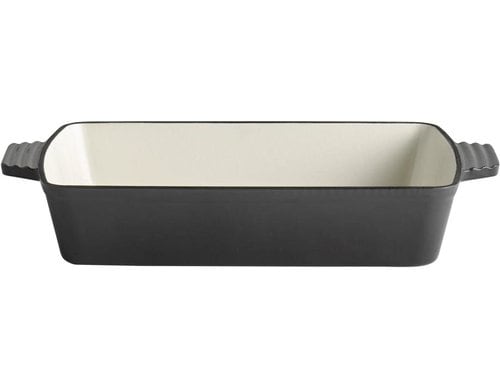 APS Auflaufform 5 STARS 33 x 24 cm, H: 6,5 cm, Anthrazit