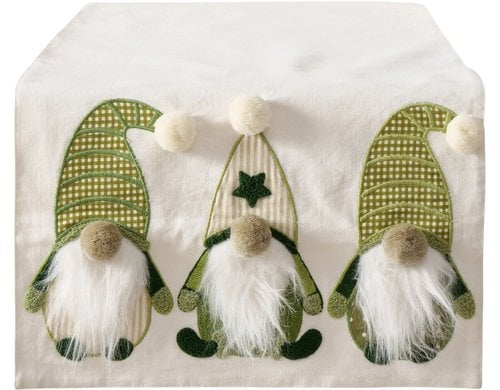 Boltze Tischläufer Wichtel Svari Textil, 144x40cm