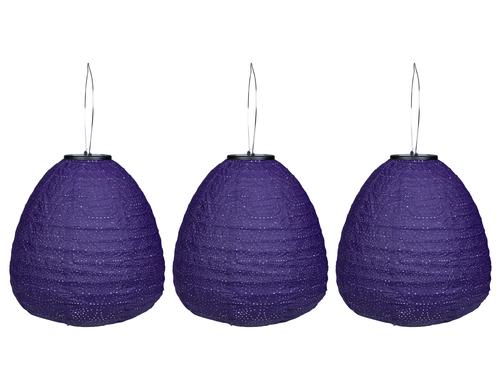 COCON Solar Laterne Set THE DOME 3 Stück, 25cm