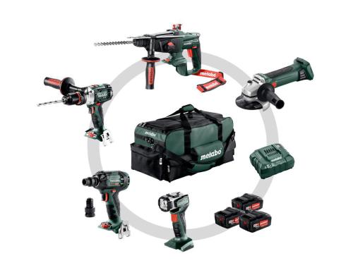 Metabo ComboSet 5.1 SB18LTX+KHA18LTX+W18LTX 125 Quick+SSW 18 LTX 200+ULA