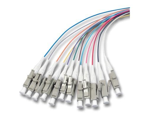 Lightwin Faserpigtail, LC, Multimode, 50/125µm, 2.0m, OM2, 12-er Set