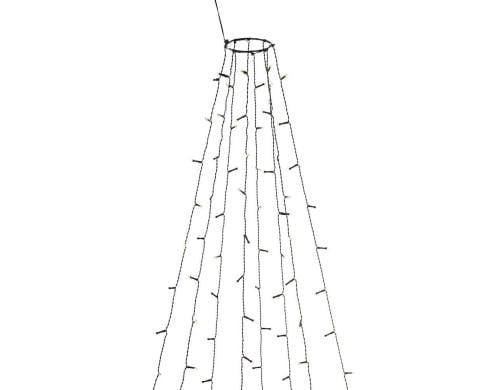 Konstsmide LED Baummantel funkelnd 560 LED 8 Stränge à 70 LED's, L: 5.m, Glimmereffekt