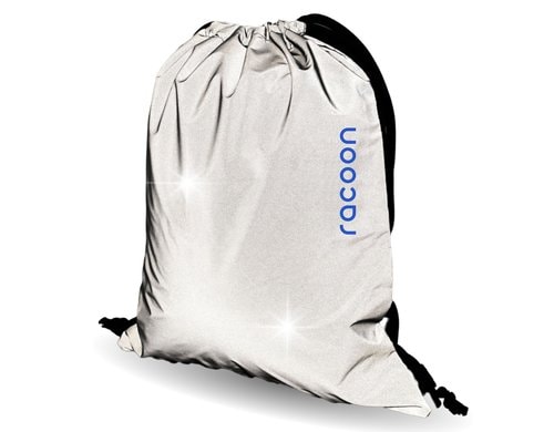 racoon Sportbeutel XL extrem reflective racoon