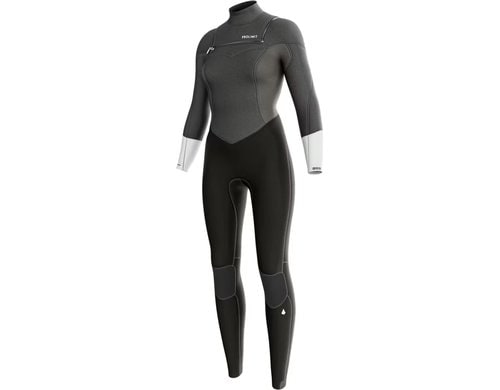 Promlimit Fire Steamer Freezip 5/4 Black/Grey/Silver,38/M