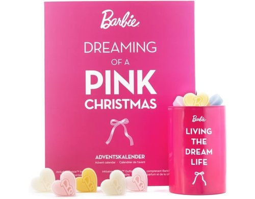 balthasar Adventskalender Barbie 27x22cm, Duftlampe & 24 Duftwachs