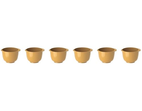 Rosti Eierbecher MiniBowl Margareth,6er Set Curry, 5.2x4.5x3.5 cm, 25ml, ABS