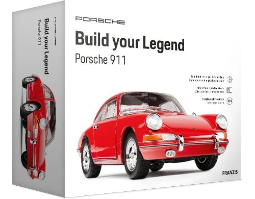 Franzis Porsche 911 Rot Bausatz