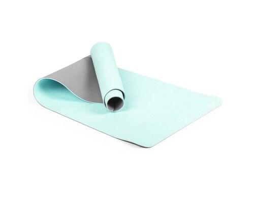 Gymstick Vivid Yoga Matte türkis/ grau, Masse: 170 x 60 x 0,4cm