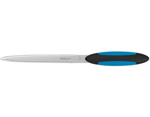 Westcott Brieföffner Softgrip blau