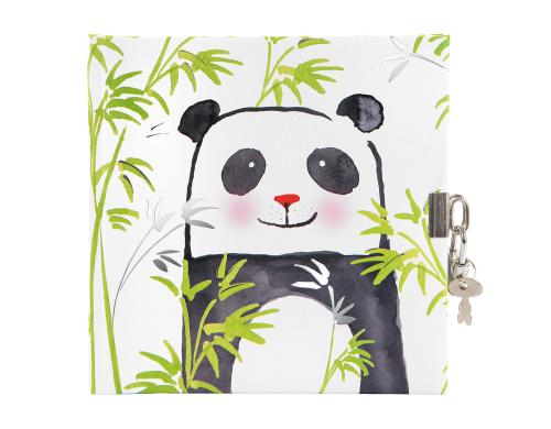 Goldbuch Tagebuch Panda Grösse: 16.5x16.5, 96 Seiten